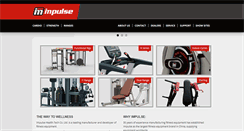Desktop Screenshot of impulsefitnessuk.com